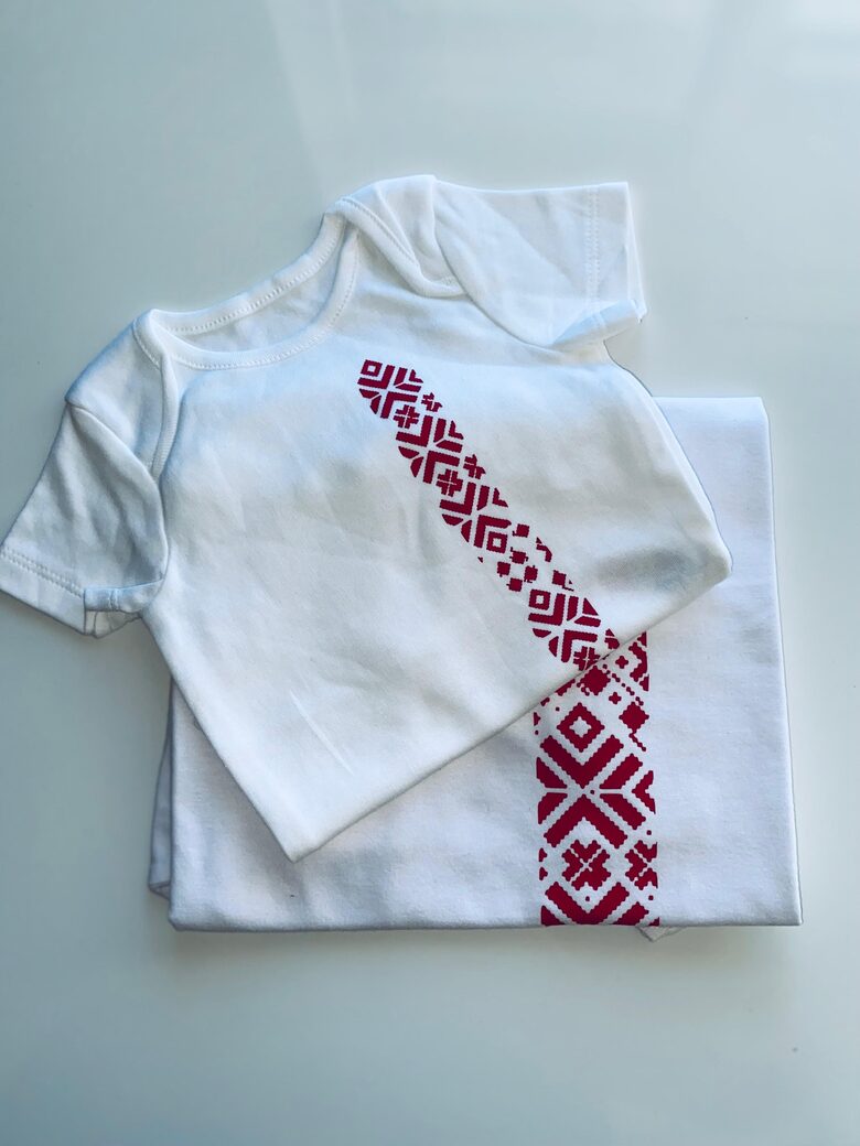 Bodijs + t-krekls, komplekts " Josta "