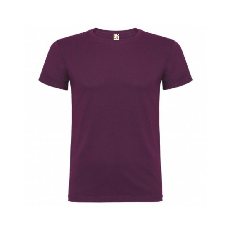 Violets kokvilnas t-krekls, vīriešu
