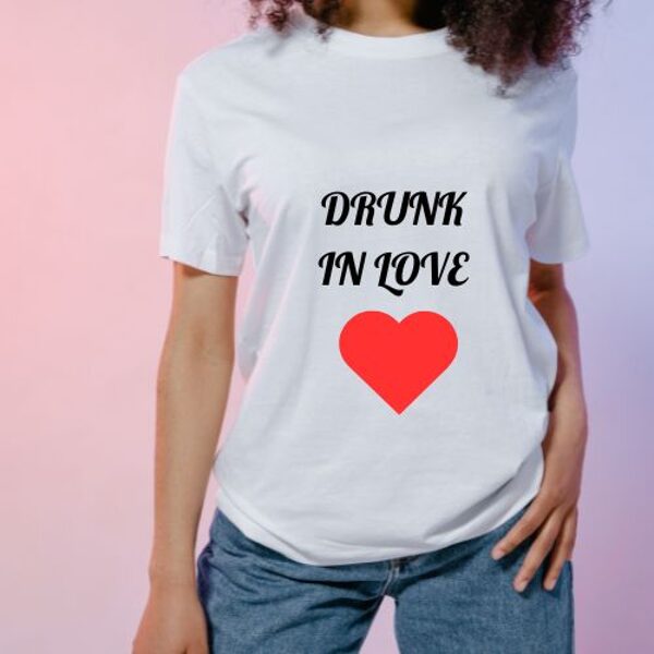 Sieviešu t-krekls " Drunk in love "