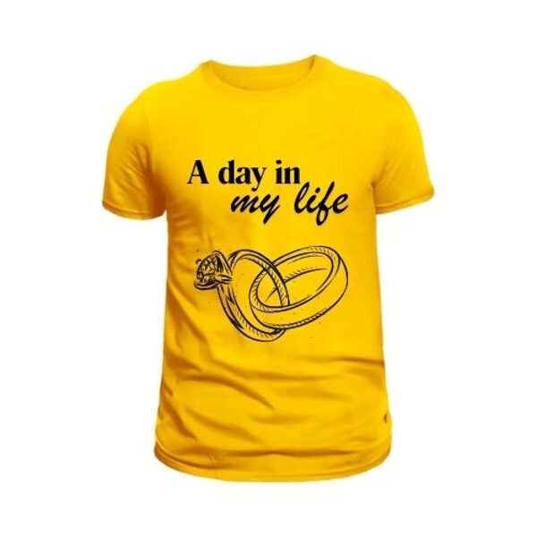 Sieviešu T-krekls " A day in my life "