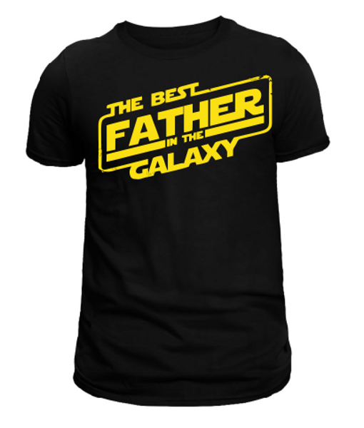 Vīriešu t-krekls "Father in galaxy "
