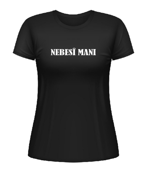 Sieviešu t-krekls " Nebesī mani "
