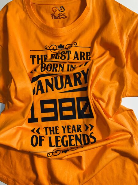 T-krekls " Best are born in..."