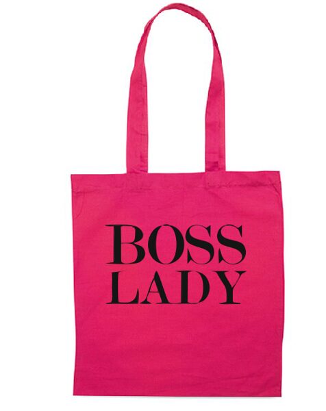 Kokvilnas iepirkumu soma '' Boss Lady "