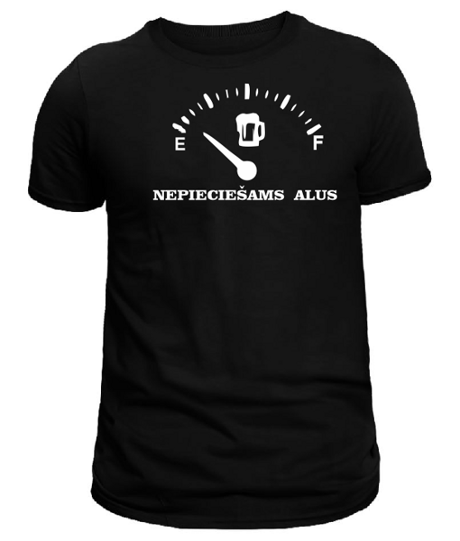 Vīriešu t-krekls " Nepieciešams alus "