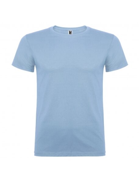 Vīriešu t-krekls, kokvilna Gaiši zils ( ir iespējams izveidot jūsu dizainu )