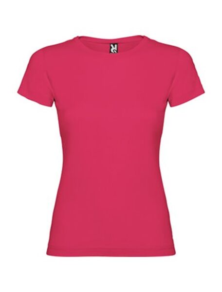 Sieviešu t-krekls, kokvilna Rozā ( ir iespējams izveidot jūsu dizainu )