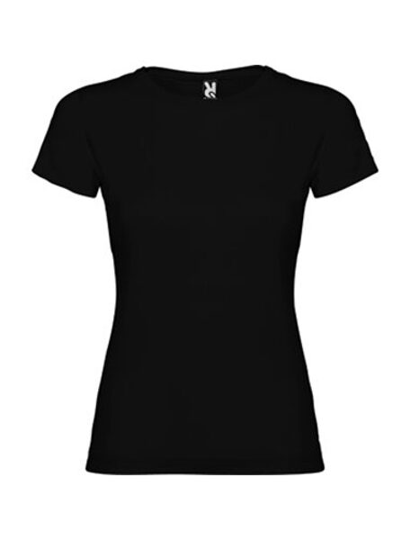 Sieviešu t-krekls, kokvilna Melns ( ir iespējams izveidot jūsu dizainu )