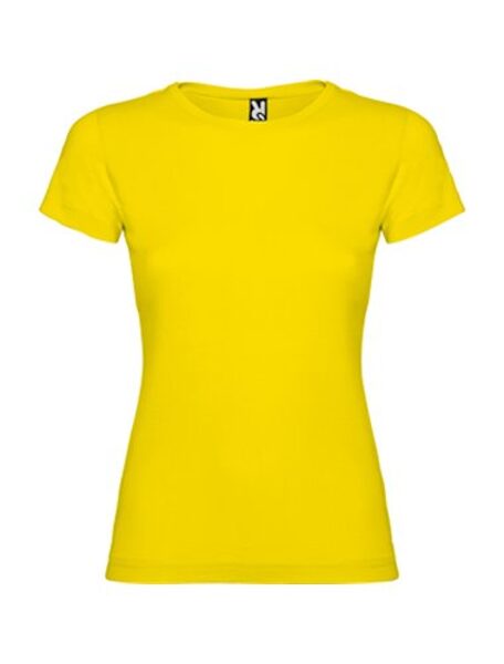 Sieviešu t-krekls, kokvilna Dzeltans ( ir iespējams izveidot jūsu dizainu )