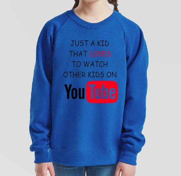 Bērnu džemperis ''Youtube kid''